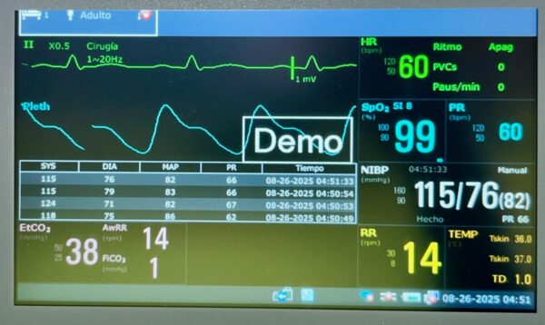 Monitor de Paciente IM20 + CO2 - Imagen 8